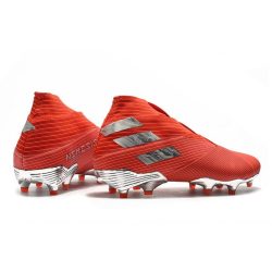 Adidas Nemeziz 19+ FG Rood Zilver_5.jpg